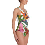 Summer Breeze Stylish Floral One-Piece Swimsuit - Coco Ako