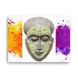 Africa Mask Face Art Canvas - Coco Ako