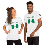 Nigeria Africa Short-Sleeve Unisex T-Shirt Men, Women - Coco Ako