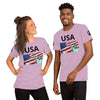 USA Short-Sleeve Unisex T-Shirt - Coco Ako
