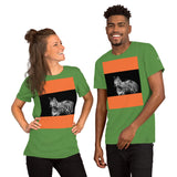 Zebra Short-Sleeve Unisex T-Shirt for men, women - Coco Ako