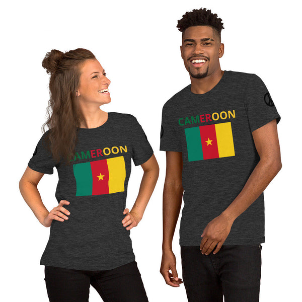 Cameroon Unisex Short-Sleeve Fan Favorite T-Shirt, Women, Men - Coco Ako