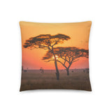 Africa Sunset Baobab Tree Décor Pillow for Living, Home and Outdoor - Coco Ako