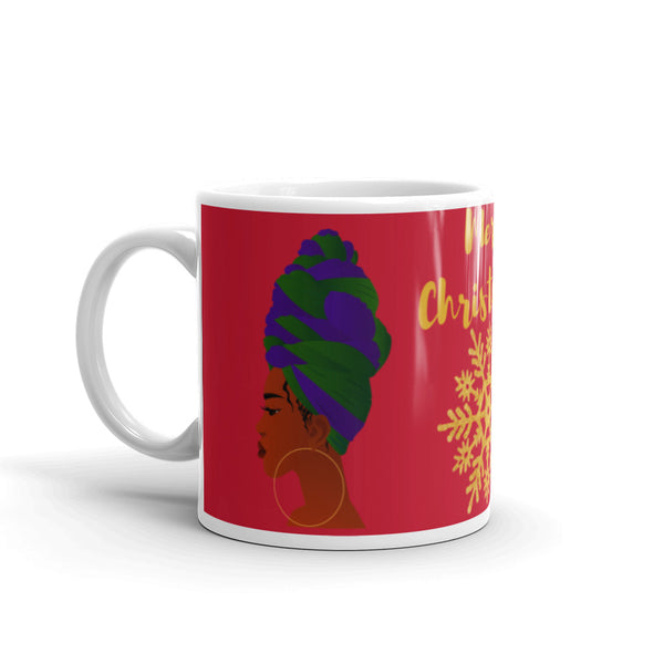 Christmas Gift Coffee and Tea Ceramic Mug with black Queen, Dish washer, Microwave Safe, 11 ounce, 15 ounce - Coco Ako